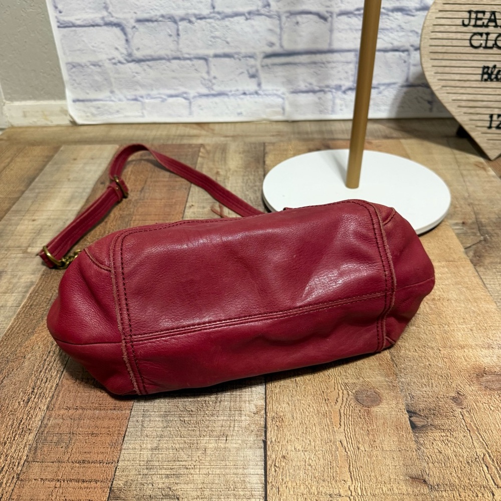 The Sak Tahoe Leather Satchel with Crossbody Strap - Picture 11 of 15